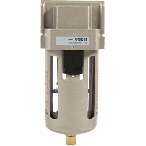 Piège à eau de compresseur – Filtre à air 1/2 pouce – Séparateur d'humidité 5 μm – Débit 4000 L/min – Installation facile (1/5)