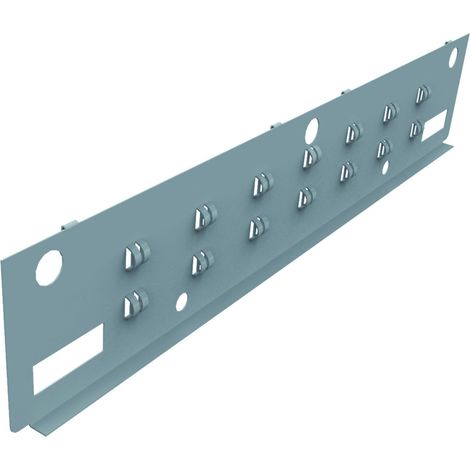 STIER Schubladeneinteilung Seitenfachschienen BLH 100/125 mm Innenmaß 600x450 mm (1/4)