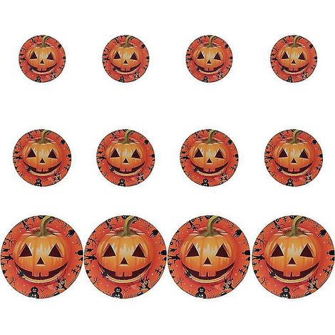 12 Halloween-Wandaufkleber für die Halloween-Dekoration
