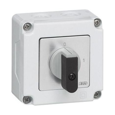 BACO BANB03AHQ 16 A 1 X 90 INTERRUPTOR DE DESCONEXIÓN GRIS, NEGRO 1 PZA(S)