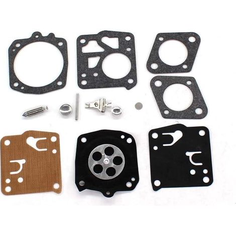 Kit de réparation de membrane de carburateur pour Husqvarna 162, 210, 265, 266SE, 268, 272, 285, 288, 298, 61, 65, 66, 77, H181, H201, H266 remplace Tillotson RK-23HS