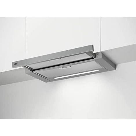 Campana extractora aeg dps 3640 am gris 59.8 cm
