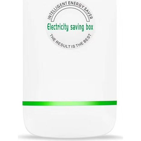 Energy Saver, 28000W Real Load White Stable Voltage Energy Saving Box Flame Retardant Durable ABS Interior (EU Plug 90-250V) (1/5)