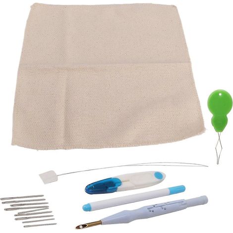 Kit d'aiguille à poinçonner en acier inoxydable, robuste et durable, au design ergonomique et à large application. (1/4)