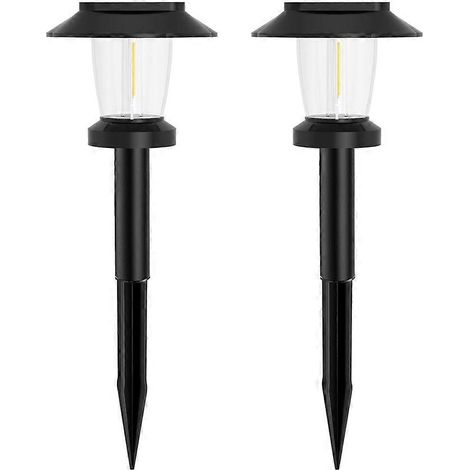 lampes solaires de jardin étanches à filament de tungstène pour allée, jardin et cour. (1/5)