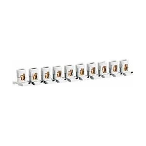 Regleta de paso separable 10 bornas 2x16mm LEGRAND 34002