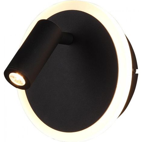 Foco Led Orientable Jordan Black Trio Lighting (1/5)