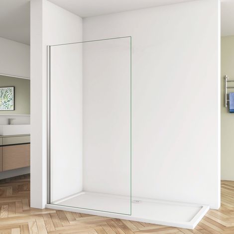 90x200cm Duschabtrennung Walk In 8mm Nano ESG Klarglas Duschtrennwand Höhe 200cm (1/5)