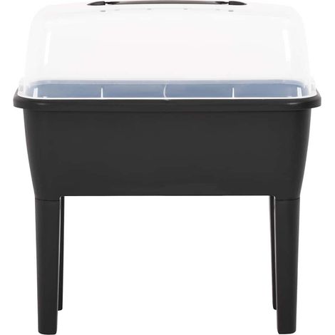 vidaXL Jardinera elevada 77x38,7x82 cm PP (1/2)