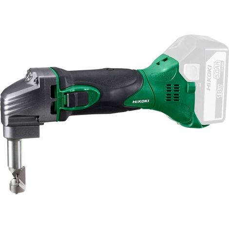 HiKOKI - Cortadora de chapa 18 V, sin batería ni cargador CN18DSLW4Z