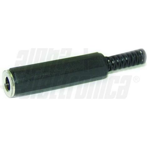 Alpha elettronica 2 prese jack 6,3mm mono con guidacavo 14-2  14-2/b2
