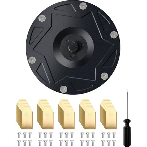cuchillas para cortacésped robótico + 30 cuchillas, compatible con Segway Navimow H500E, H800E, H1500E, H3000E Disco de cuchillas giratorio para cortacésped robótico (1/5)