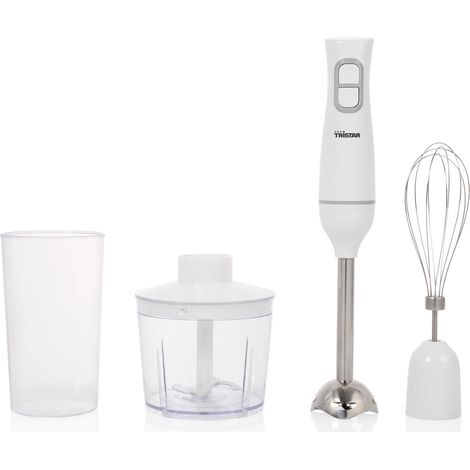 Handmixer set mx 4881 350w edelstahl inkl ballonruhrer hacker (1/5)