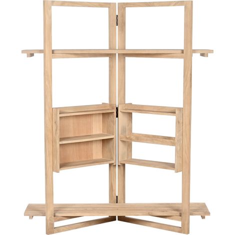 Estanteria Mango Mdf 130X35X160 Natural (1/5)