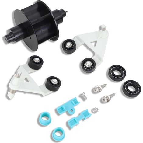 Kit universale con telaio ad A e girante per robot da piscina, compatibile con gli aspirapolvere per piscina Hayward Aquabug Navigator, Aquadroid Diver, Dave Wanda e The Whale. Ricambi.