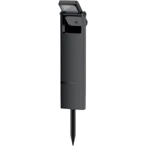 TrAdE Shop Traesio - Faretto Da Terra Paletto Da Giardino Luce Solare 3 Colori Luce Cct 200 Lm Ip65 Yh0804-3c - (1/5)