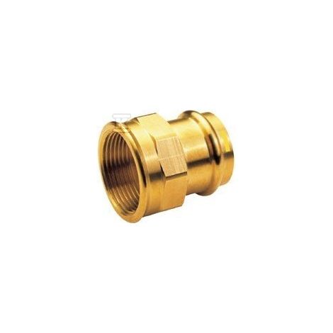 Raccord ibp b press gas 18 mm 3 4 pouces laiton