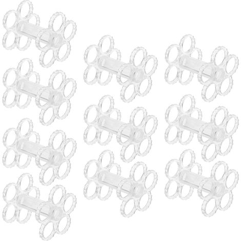 10 Pièces Insert de Vase pour Fleurs, Support de Tige en Spirale (1/5)