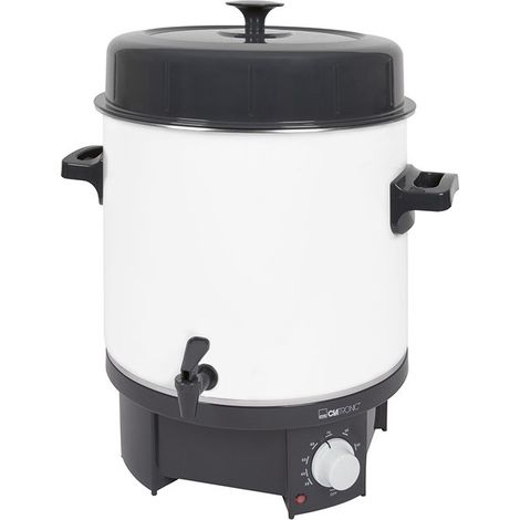 Stérilisateur à bocaux 25L 1800W Clatronic EKA 3338 Blanc (1/5)