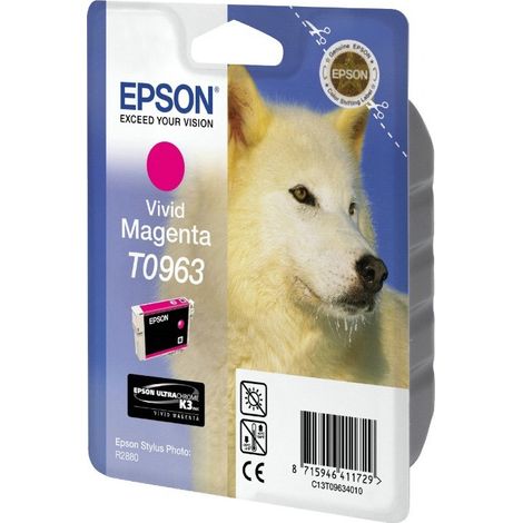 Epson Husky T0963 cartouche d'encre 1 pièce(s) Original Photo magenta (1/3)