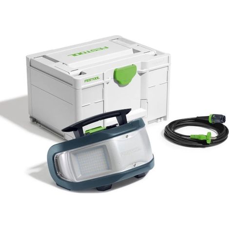 Lampada da cantiere ibrida Festool SYSLITE DUO-H I-Basic senza batteria né caricabatterie, contenuta in un Systainer (1/4)