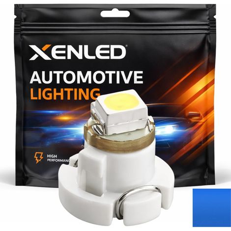 Ampoule T3 1 LED BLEU - Ampoule de tableau de bord 12V (1/3)