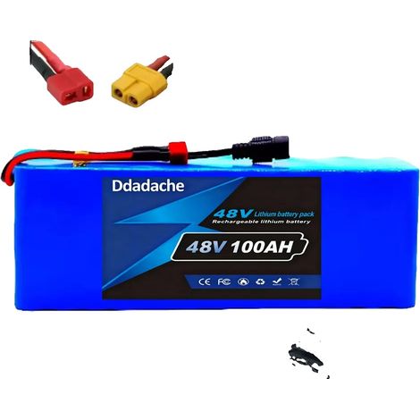 Batterie, capacité 100Ah, configuration 13S3P, XT60 T 54.6V Char (1/2)