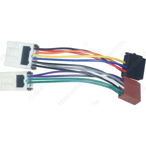 Compatible with 2003+ Nissan retrofit power cable, ISO cable, audio wiring harness, ISO car audio/video connection cable adapter. (1/4)