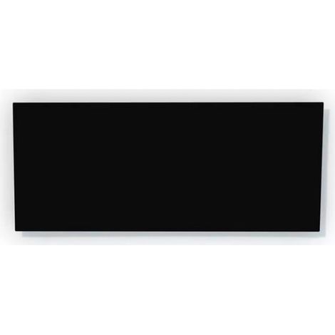 DECOCLIM - Sous-face pour cache en aluminium noir foncé taille S - 23AS9005-SSF