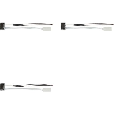 3X Hotend-Upgrade-Kit für Bambu Lab P1P/P1s 24V 48W, Keramik-Heizplatte und Thermistor für 3D-Drucker