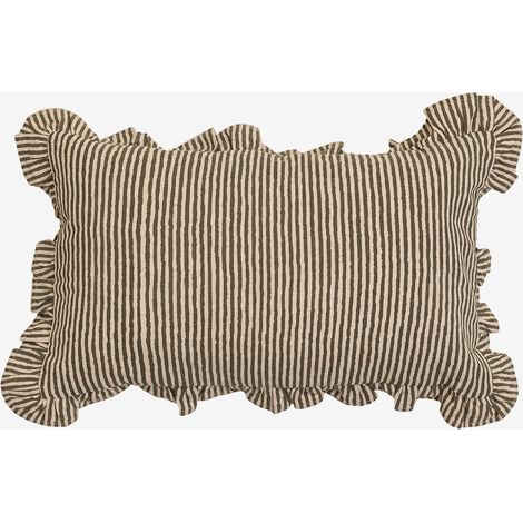 SKLUM Rechteckiges Baumwollkissen (35x50 cm) Clouzot Bamboo Grün (1/5)
