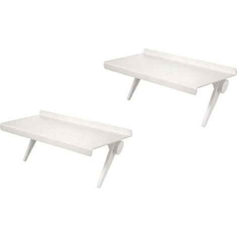 Support pliable pour écran TV, lot de 2 (blanc) - Online Store (1/5)