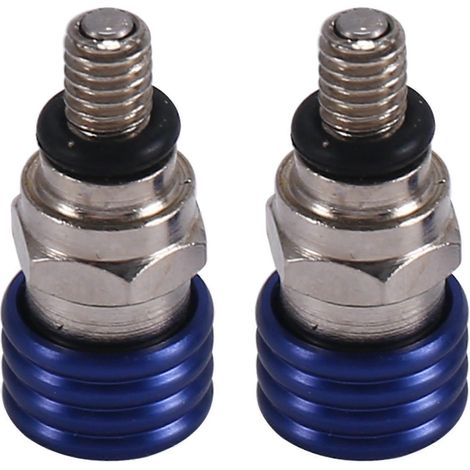 Valve de purge d'air de fourche M5X0,8 cm pour motocross Honda Kawasaki Yamaha Suzuki YZ85 YZ125 YZ250 Y (1/5)