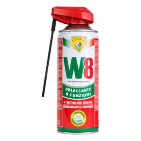 12 x sbloccante otto funzioni w8 400ml jet