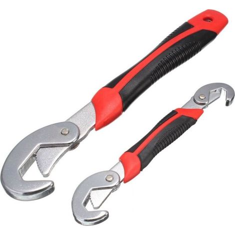 Set of 2 universal wrenches 9-32 mm for maintenance, repair and water pipes (1/5)