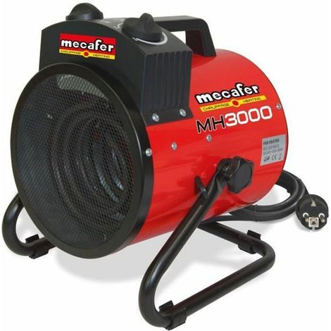 MECAFER HEIZUNG HORIZONTALLASER HEIZLÜFTER ELEKTRISCHE 3000 W MH3000