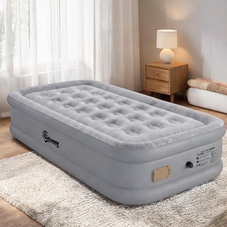 Matelas cinzento en plástico 190 x 97 x 39 cm (1/5)