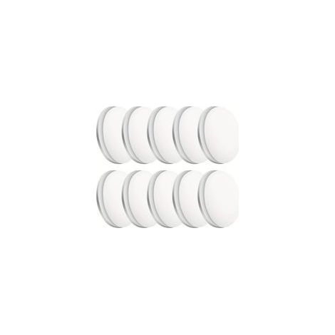 10 magnetische Duschvorhang-Gegengewichte, Silikonbeschichtung, rostfrei und rutschfest. – Crezuo (1/5)