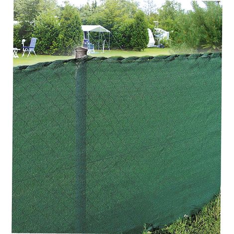 Werka Pro – Brise vue vert 150g/m² – Dimensions 1,20 x 10m – Opacité 85% – Polyéthylène pour protection optimale