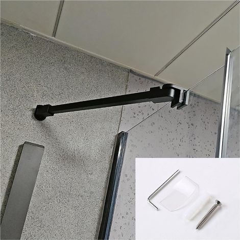 Barre de support douche renforcée, longueur personnalisable (1/5)