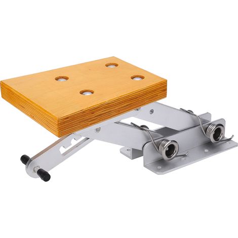 Support moteur hors-bord 2 temps, plaque marine en aluminium robuste, réglable jusqu'à 34 cm, fixation bateau résistante (1/5)