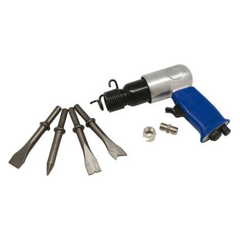 Scalpellatore automatico ad aria compressa completo di 4 scalpelli