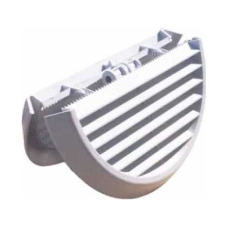 Grille aération VMC Ø186mm – Passage d'air 125/160 – Longueur 135cm – Pliable avec filet de sécurité – La Ventilazione