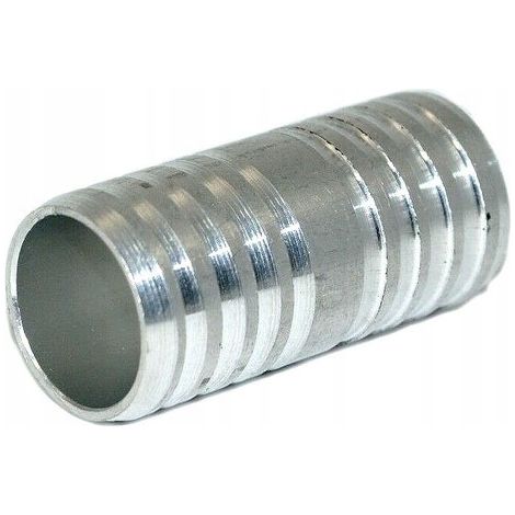 Connettore in alluminio DN08mm dritto