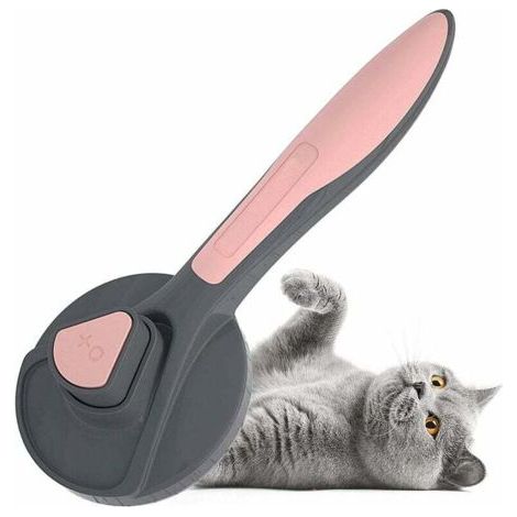 Spazzola per cani e gatti, autopulente per peli di animali, per piccoli cani (1/5)