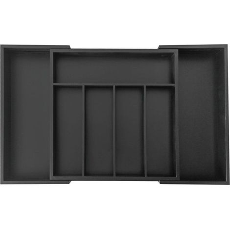 Inserto in bambù per cassetto Kinghoff KH-1745, nero
