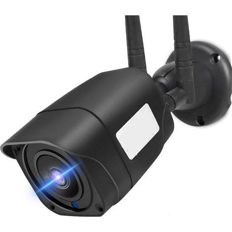 Caméra de sécurité à Domicile 4G Carte SIM caméra IP 5MP HD GSM Balle caméra de sécurité boîtier métallique extérieur caméra Surveillance CCTV P2P(WiFi Version) (1/5)