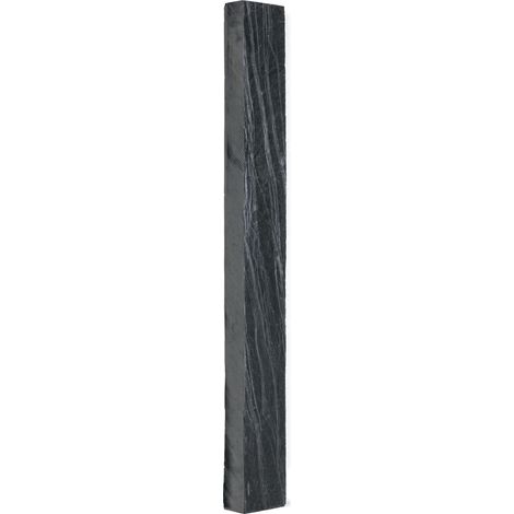 Piquet Ardoise Noire 100x10x6 cm (à l'unité) - RO'MA NATURE