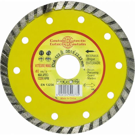 disque diamant diamètre 125