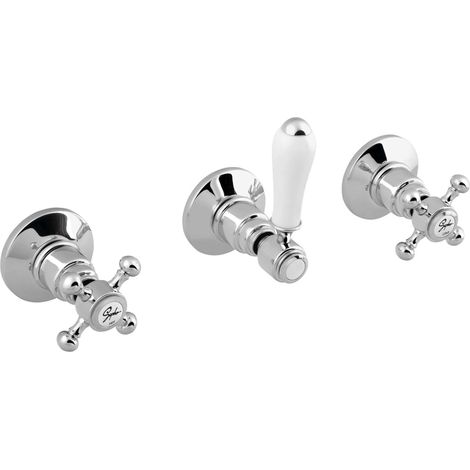 Sapho Reitano Rubinetteria Antea - Unterputz-Brausemischer für 2 Verbraucher, Chrom SET305-101 (1/4)
